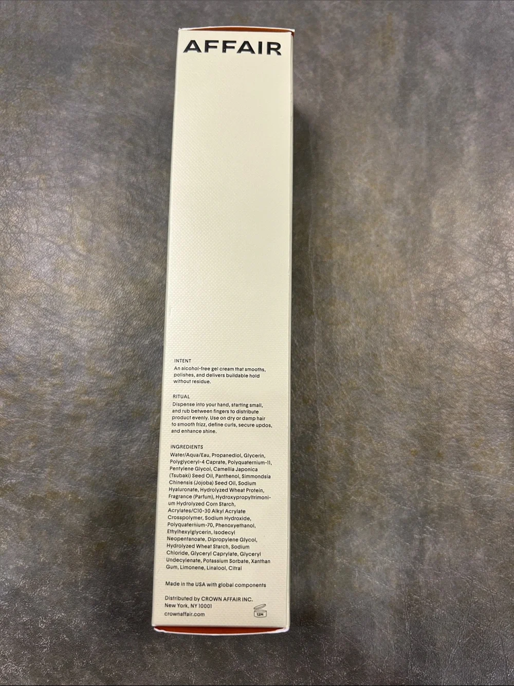 Crown Affair's The Flexible Hold Finishing Hair Gel